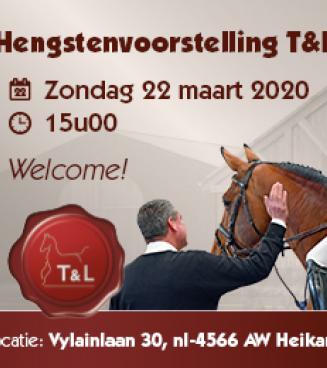 Hengstenvoorstelling T&L (gouden partner BWP) - AFGELAST