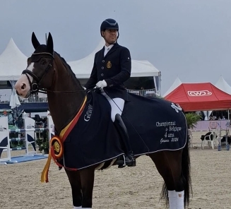 urianto van den dries belgisch kampioen 4-jarigen