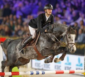 Concours des Étalons: Leandro VG remporte lépreuve des étalons de 7 ans avec Dirk Demeersman