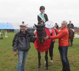 BWPers Kometh Von Der Weretherbach & Don Saros van t Gestelhof Nationale Kampioenen LRV